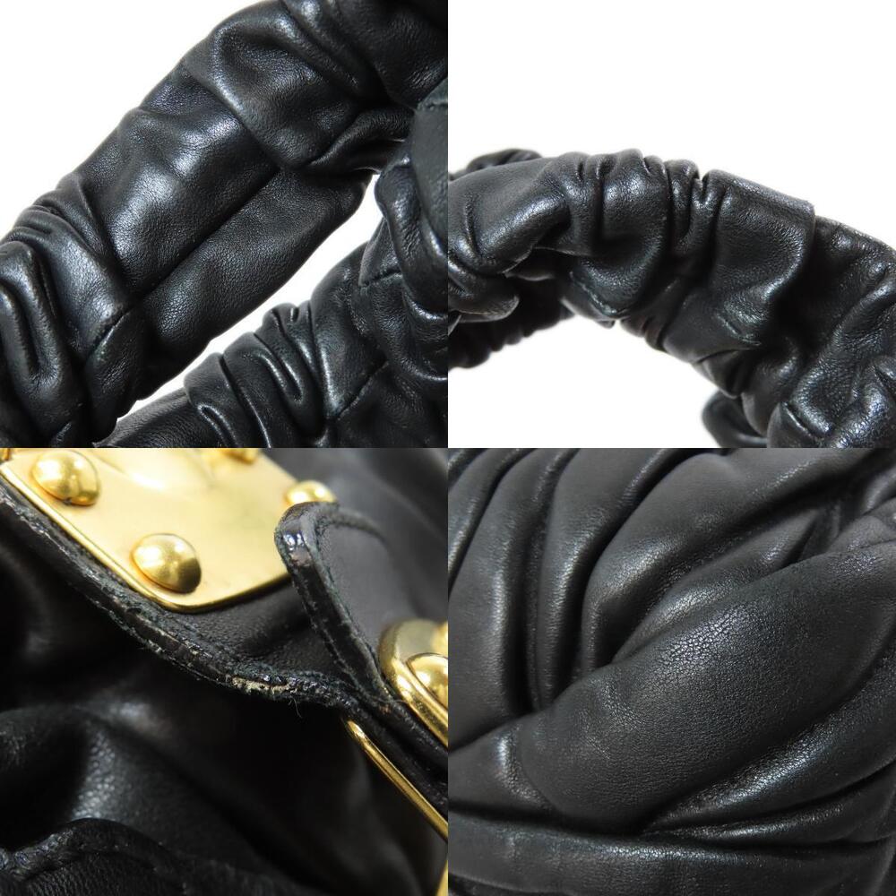 Miu MIu Matelasse Handbag Leather - Picture 9 of 11